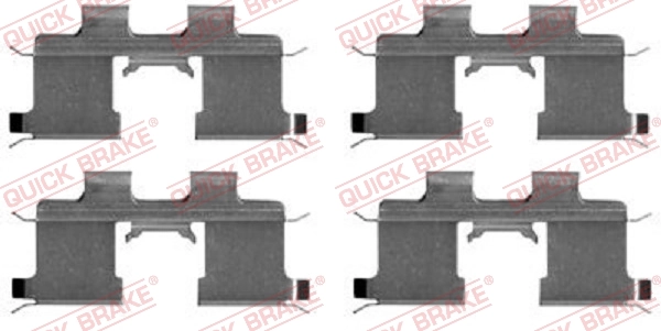 Accessory Kit, disc brake pad
